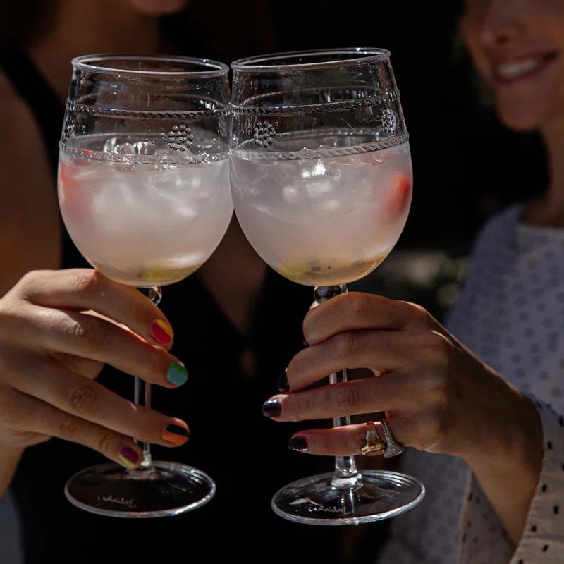 Juliska Isabella 14 oz. Acrylic Wine Glass