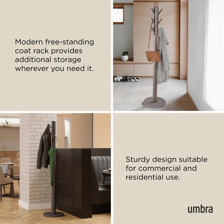 9 - Hook Freestanding Coat Rack
