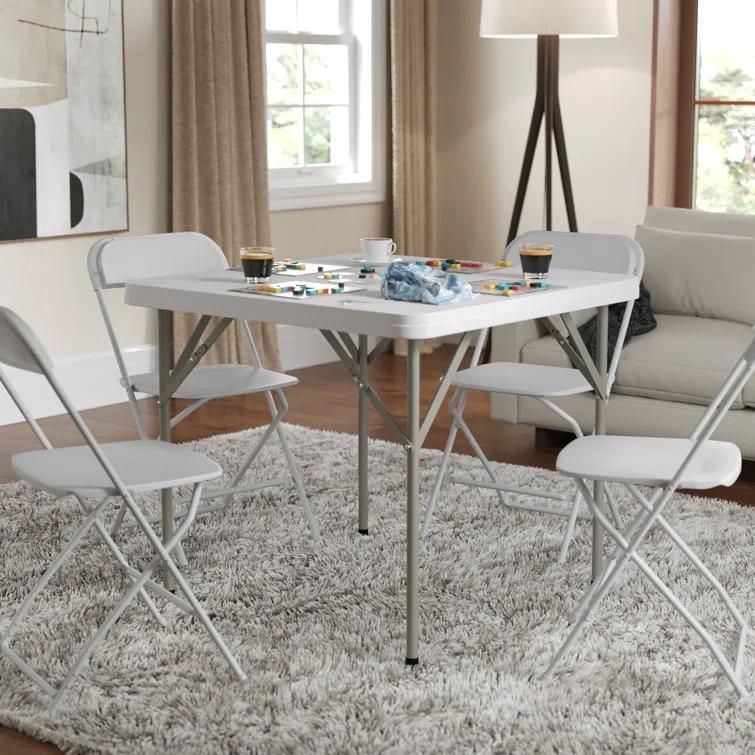 Flash Furniture Noah Square Plastic Folding Event Table
