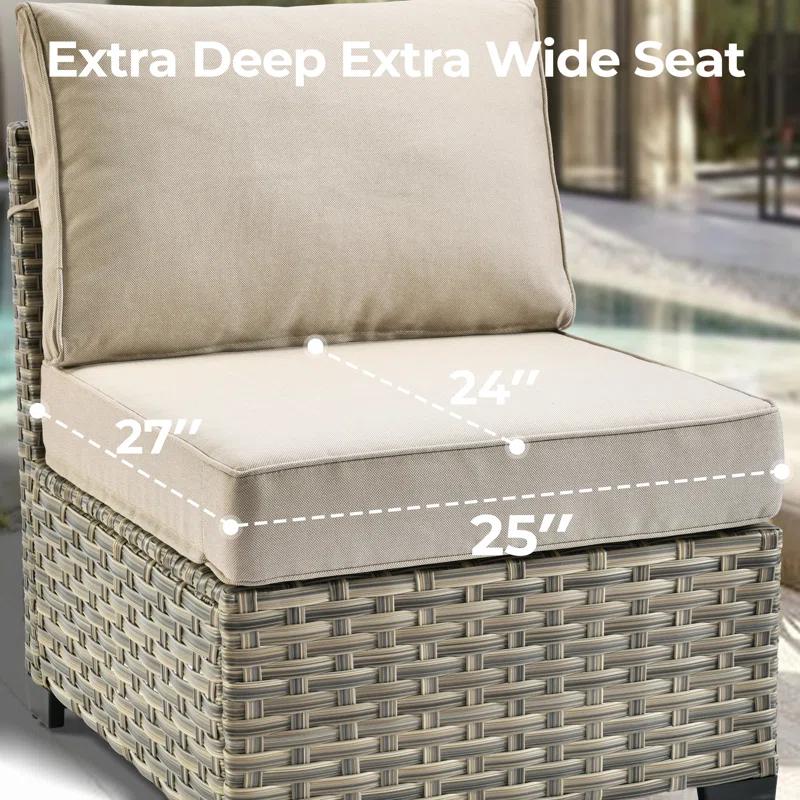Lark Manor™ Carolle 6 - Person Outdoor Seating Group With Cushions