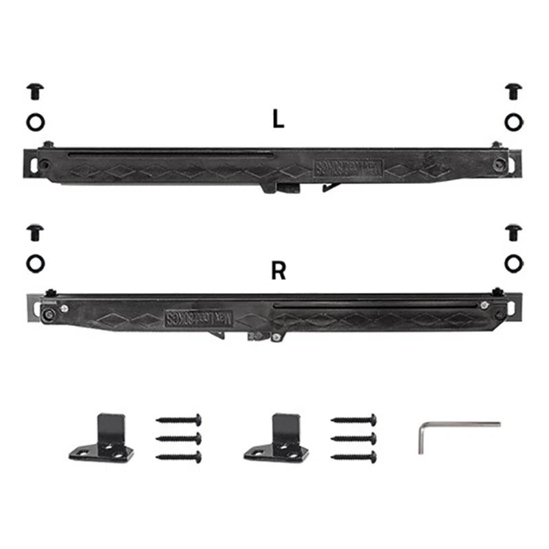 Quiet Glide Soft Close Standard Single Barn Door Hardware Kit (Door Not Included)