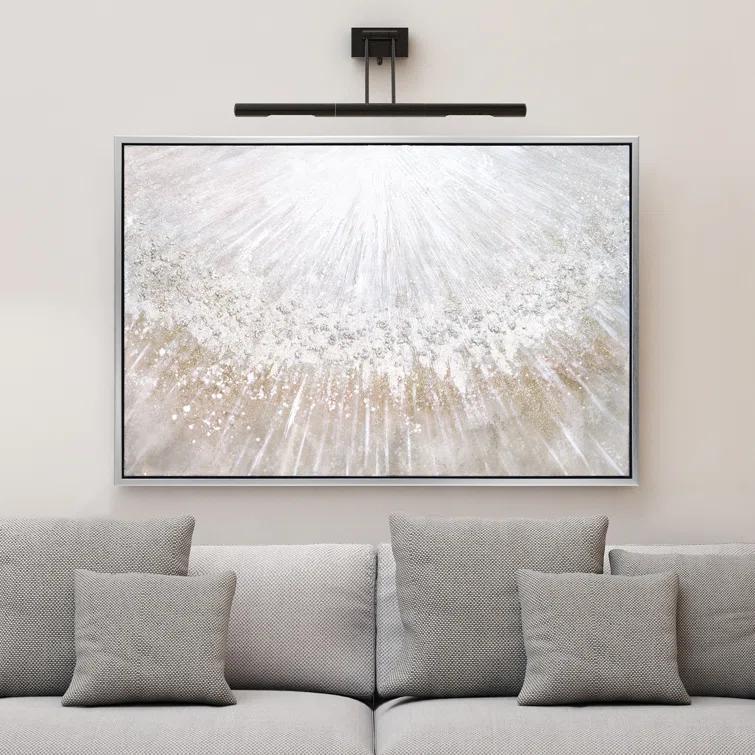 Empire Art Direct " Silver Pellets Textured Metallic " by Martin Edwards