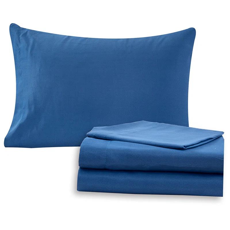 Modern Threads Modern Threads - Granada Collection Comforter Set - Reversible Microfiber - Elegant Printed 8-Piece Bed Set - Includes Comforter, Sheets, Shams, & Pillow - Luxurious Bedding