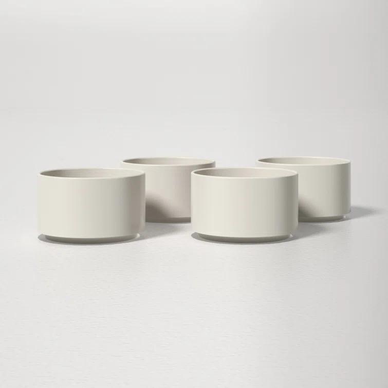 PILAR Stoneware 4.8 oz. Dessert Bowl (Set of 4)