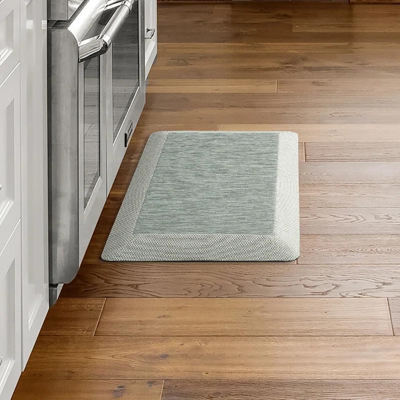 Martha Stewart Mira Modern Heathered Anti-Fatigue Air-Infused Kitchen Mat & Reviews | Wayfair
