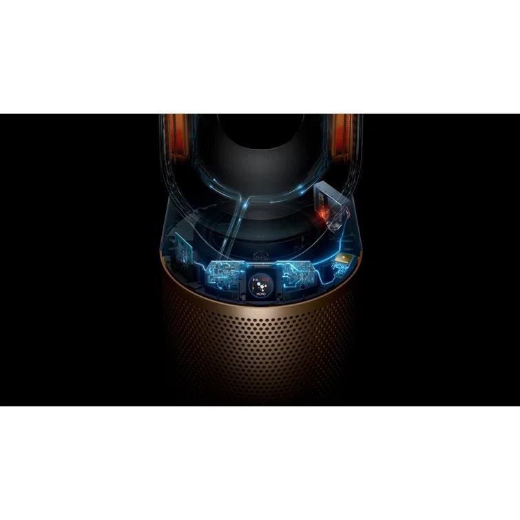 Dyson Dyson Hp09 Purifier Hot + Cool Formaldehyde Purifying Fan, White/gold