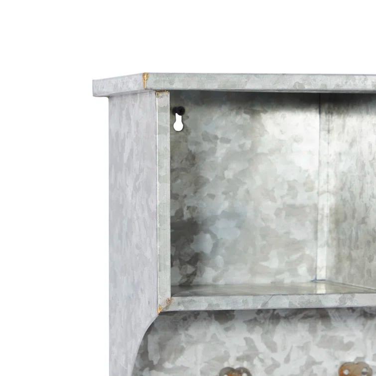 Birch Lane™ 6 - Hook Wall Mounted Coat Rack in Gray & Reviews | Birch Lane