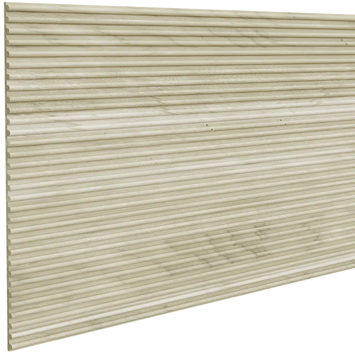 Designs of Distinction® Furniture Findings 1/4" Deep Double Bead Tambour - (12"W x 48"L)
