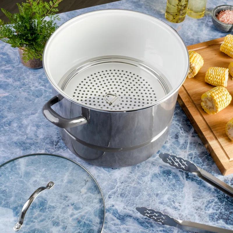 Kenmore Kenmore 16 qt. Enamelware Stock Pot with Lid