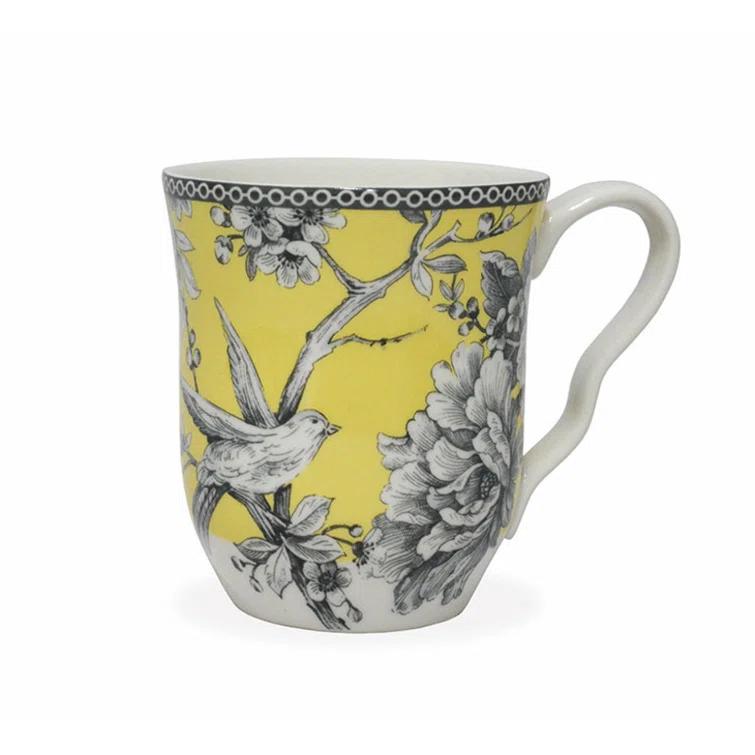 222 Fifth 222 Fifth Adelaide 16-Piece Porcelain Floral Dinnerware Set - Service For 4