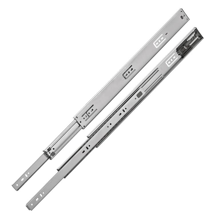 GlideRite 16 in. Side Mount Hydraulic Soft Close Drawer Slides, 1 Pair