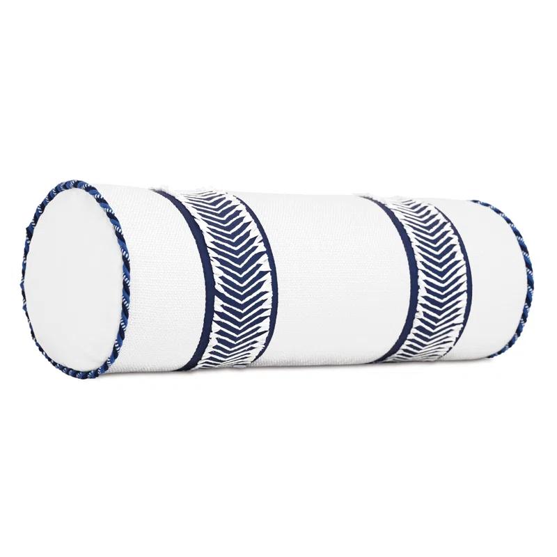 Eastern Accents Cocobay Chevron Cotton Reversible Throw Pillow