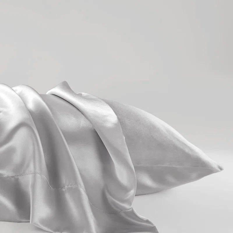 Madison Park Essentials Satin Luxury 2PC Pillowcases (Set of 2)
