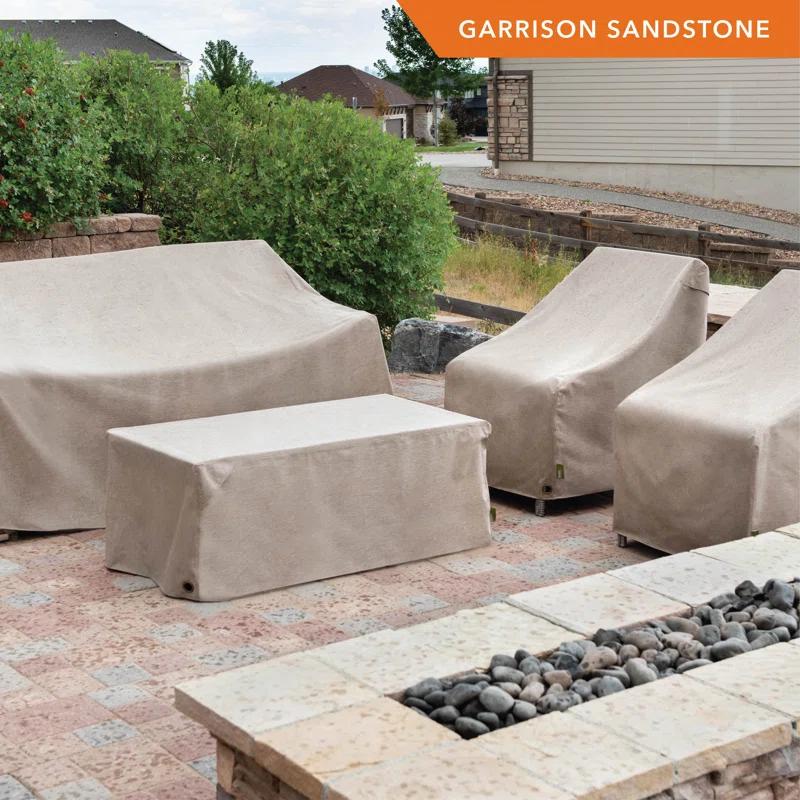 Modern Leisure Modern Leisure Garrison Patio Swivel Lounge Chair Cover,  37.5"L x 39.25"W x 38.5"H, Sandstone