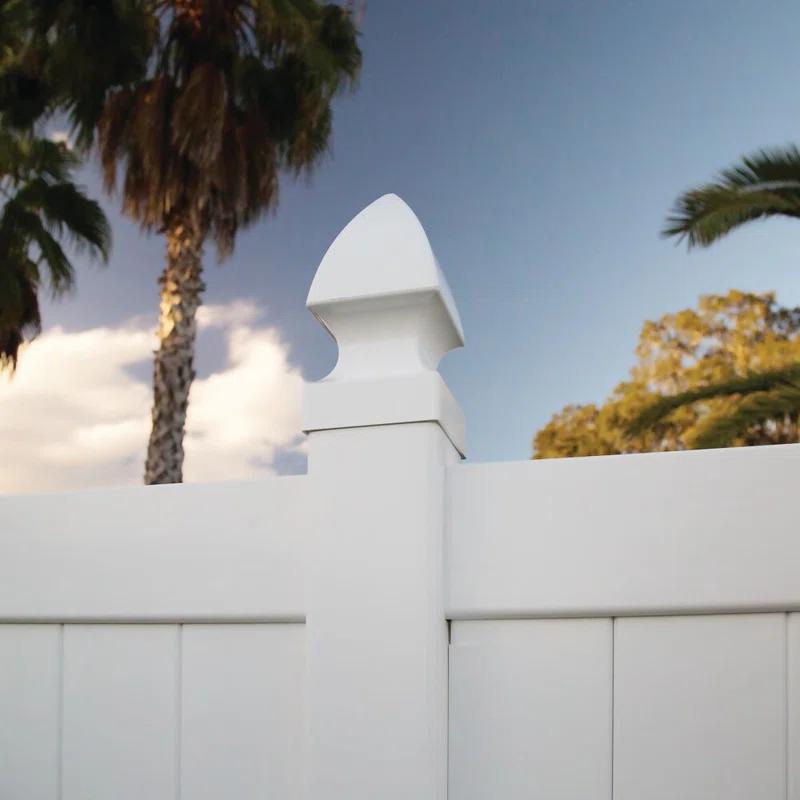 Barrette Outdoor Living Barrette Outdoor Living White Vinyl Post Cap for Posts