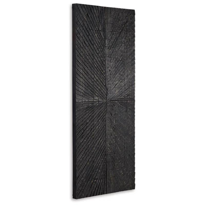 Millwood Pines Aseeb Abstract Wall Decor on Solid Wood