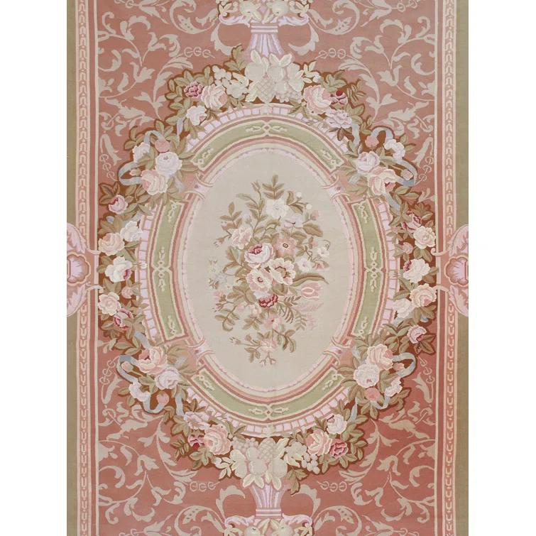 Pasargad Abusson One-of-a-Kind 9' 2" x 11' 10'' 2000s Area Rug in Brown/Beige | Wayfair