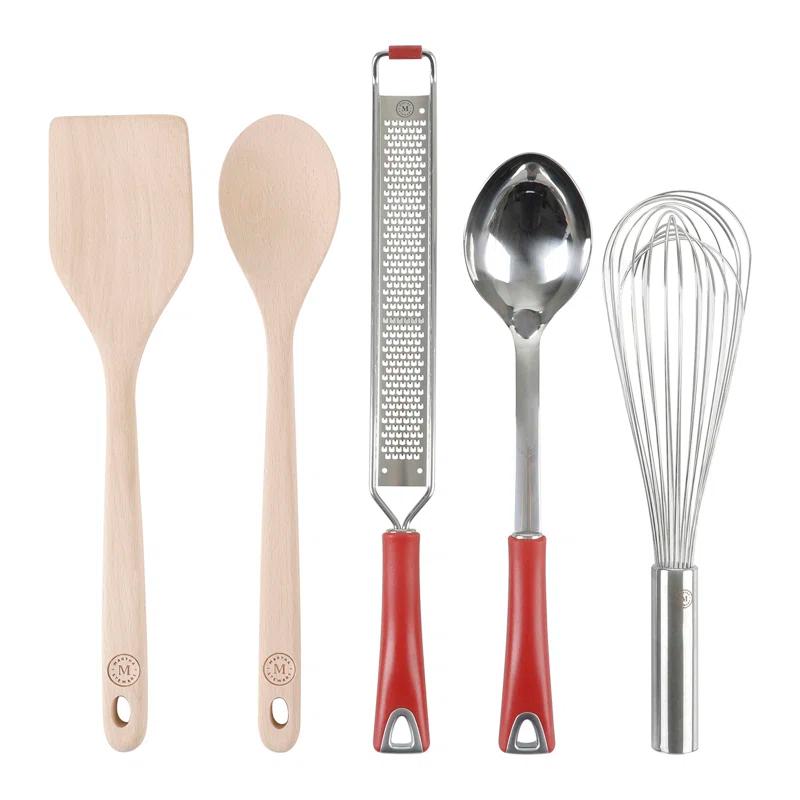 Martha Stewart Martha Stewart 10 Piece Tools and Gadget Set W/ Ceramic Crock - Navy Blue