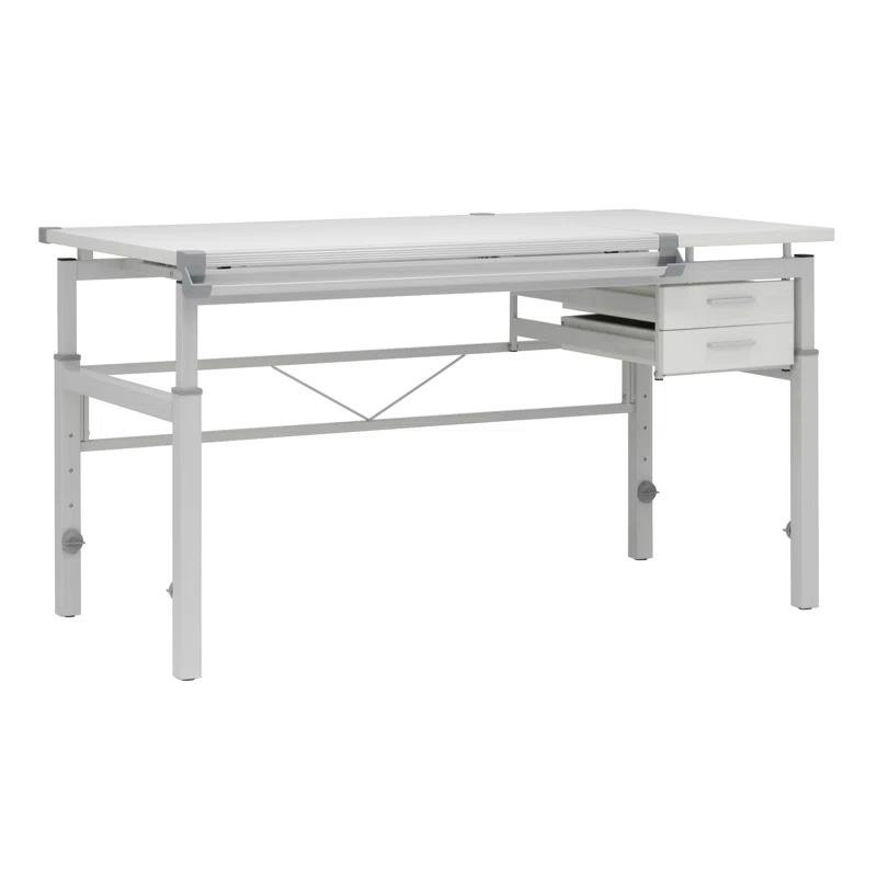 Inbox Zero Cowie Height Adjustable Drafting Table