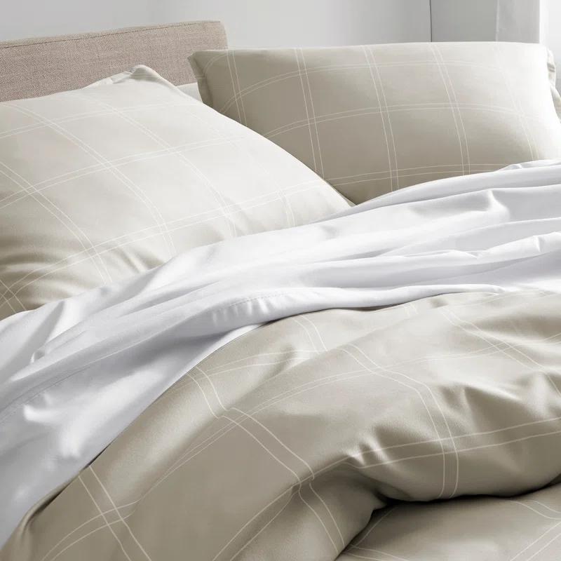 Bare Home Premium Microfiber Duvet Cover and Sham Set