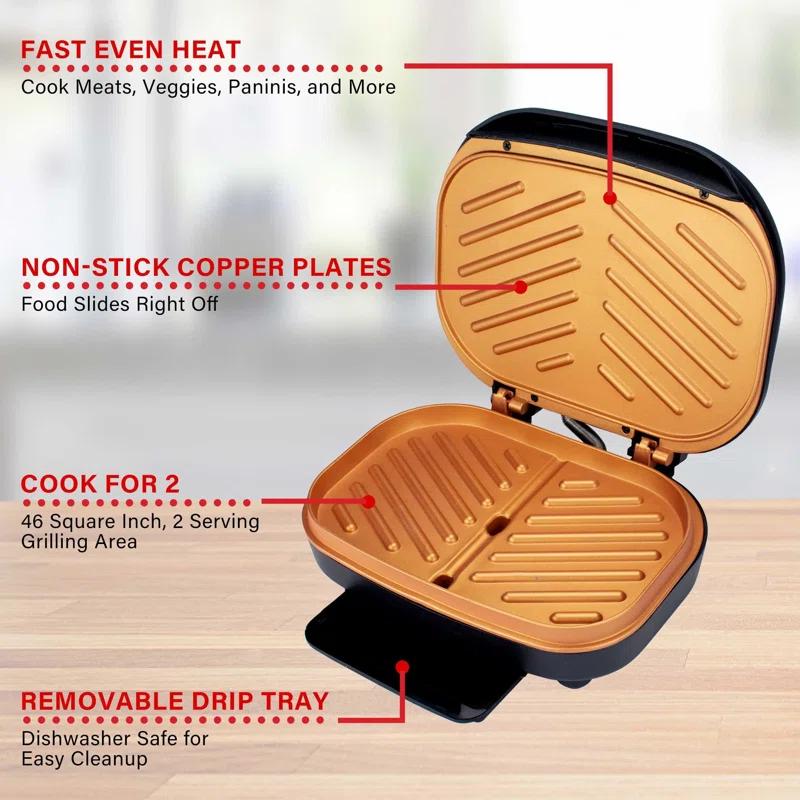Brentwood Brentwood 8'' Non Stick Electric Grill