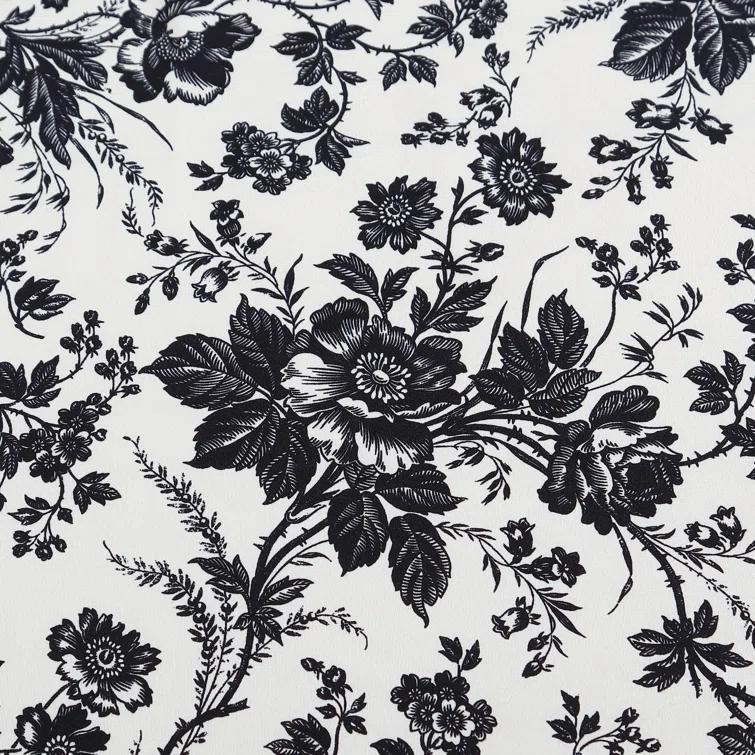 Betsey Johnson Betsey Johnson Betseys Toile Reversible Black Duvet Cover Set