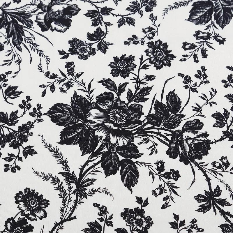 Betsey Johnson Betseys Toile Reversible Black Duvet Cover Set