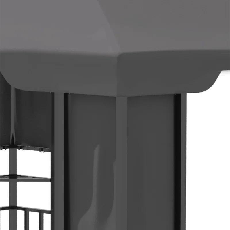 Outsunny 13 Ft. W x 10 Ft. D Steel Patio Gazebo