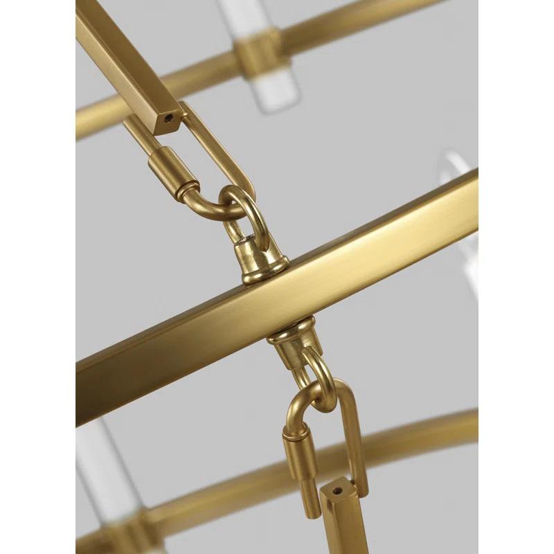 Birch Lane™ Annabel 20 - Light Dimmable Wagon Wheel Chandelier