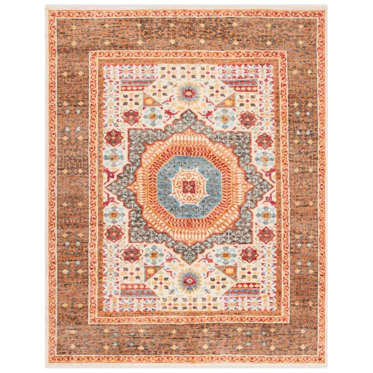 Safavieh Hand Knotted 80% Wool And 20% Cotton Southwestern Rug