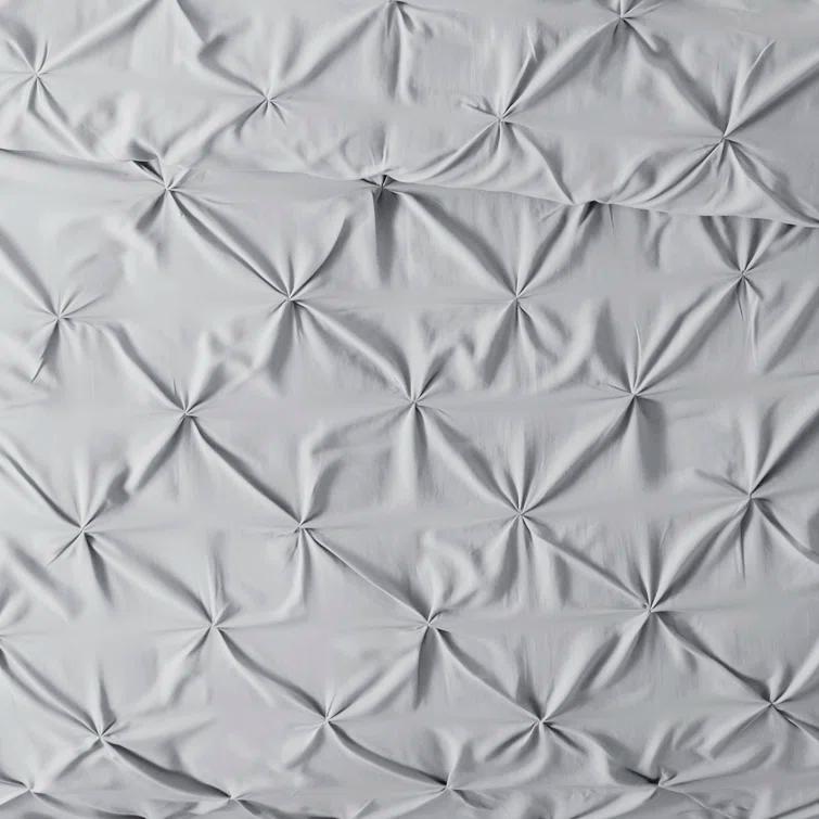 Becky Cameron Pinch Pleat Textured Duvet Cover Set