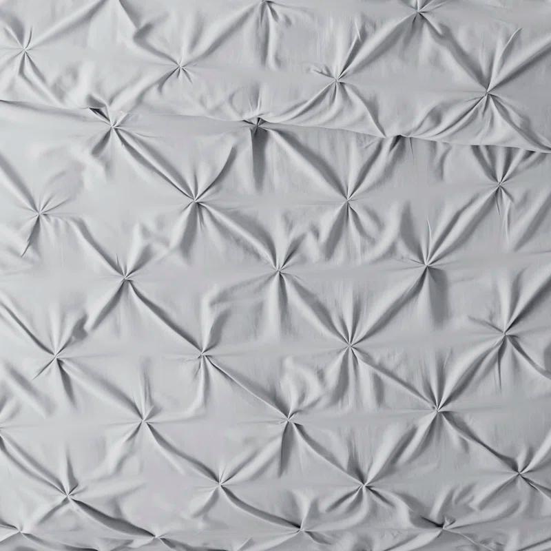 Becky Cameron Pinch Pleat Textured Duvet Cover Set