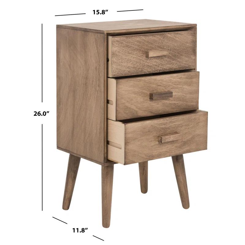 George Oliver Dannel 3 Drawer Storage Drawer