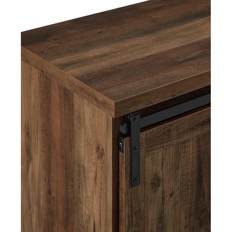 Gracie Oaks Stotfold 32" Sliding Door Accent Server