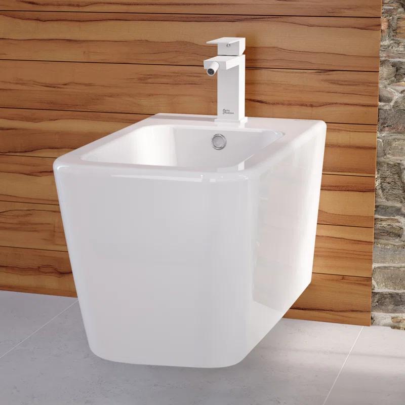 Swiss Madison SM-DF80MW Concorde Bidet Faucet in Matte White