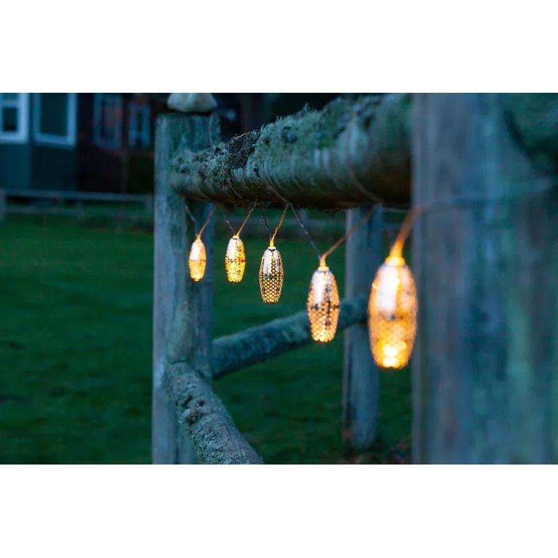 Marrakesh Metal Solar String Lights