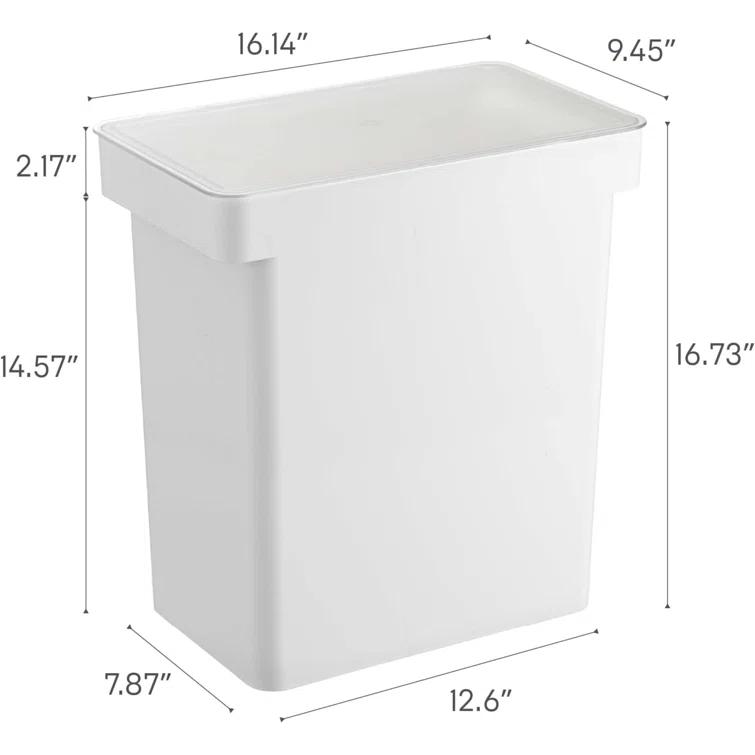 Yamazaki Home Airtight Pet Food Extra Large Storage Container With Transparent Lid, 6.6 gallons