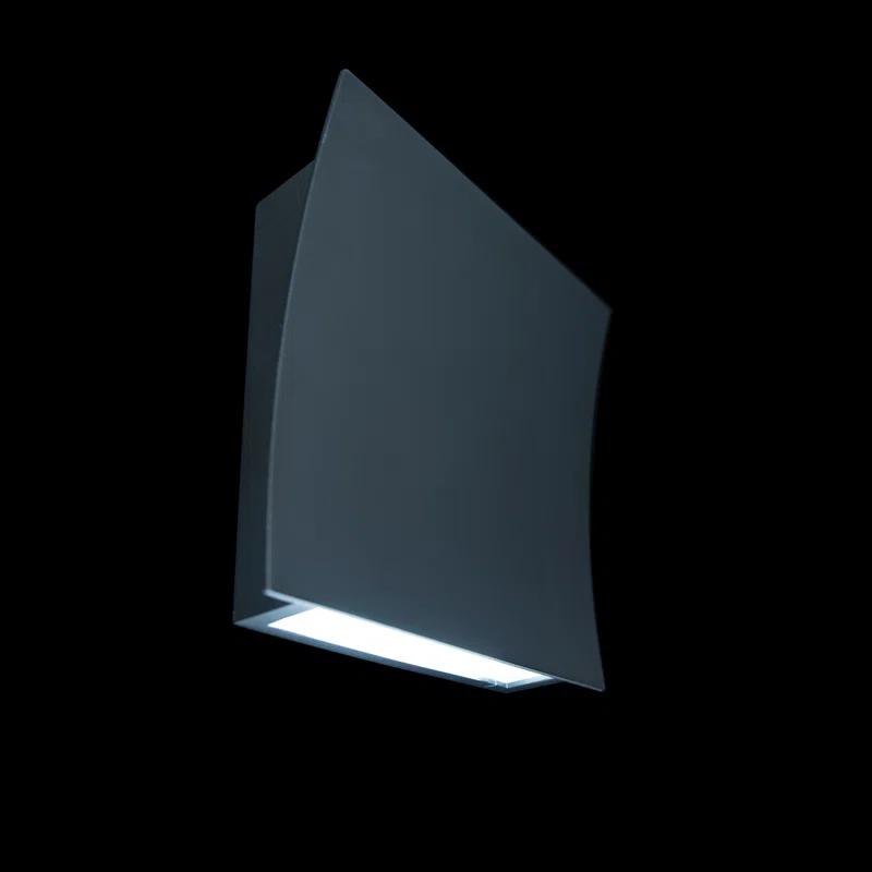 Modern Forms Slide Aluminum LED Flush Mounted Sconce