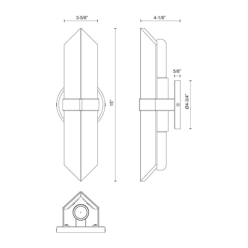 Alora Lighting Valencia 2 - Light Vanity Light | Wayfair