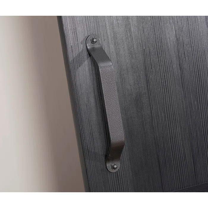 LTL Home Products Millbrooke 84'' Hollow Paneled with Installation Hardware Kit Barn Door