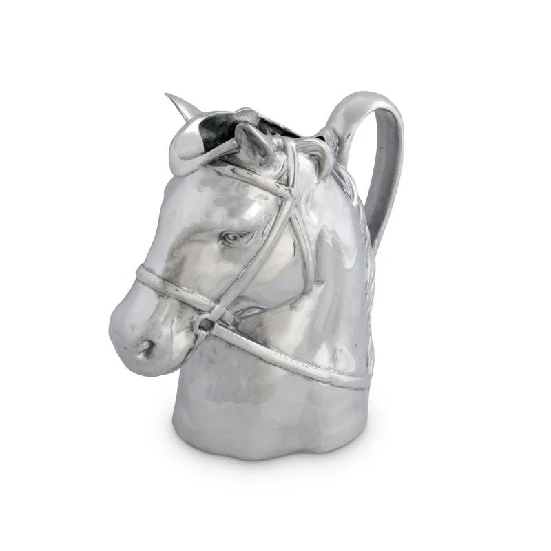 Arthur Court Designs Equestrian Thoroughbred Pitcher