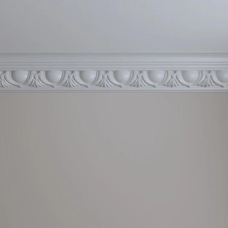 Ekena Millwork 5 5/8"H x 5 1/4"P x 7 5/8"F x 94 1/2"L, (6" Repeat), Artis Crown Moulding