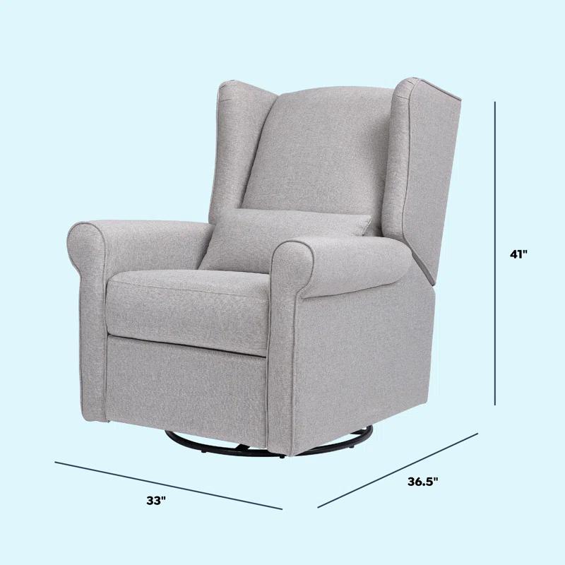 daVinci Hayden Swivel Reclining Glider