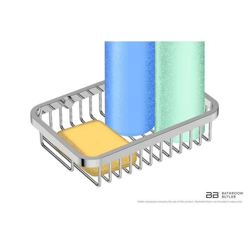 Bathroom Butler 9100 Series Hanging Stainless Steel Bath Caddy