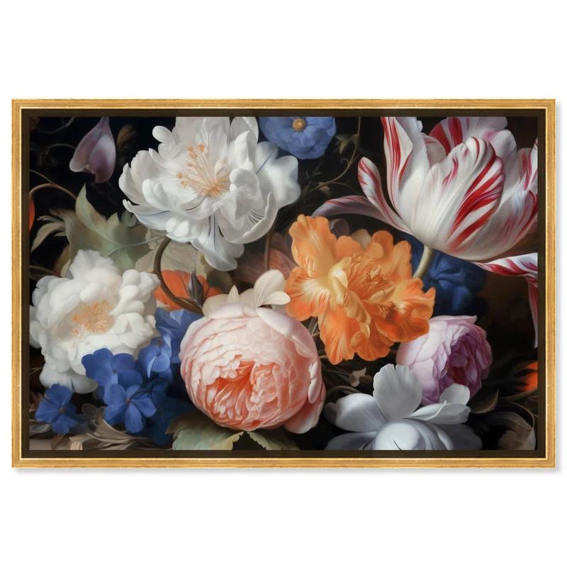 Art Remedy Floral Of Gentle Elegance Elegant Floral Wall Art by Art Remedy