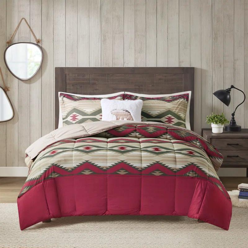 Woolrich Woolrich Emmet Creek Down Alternative Comforter Set with Throw Pillow