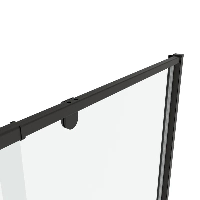 Arch Glass Designs 11DD131873LTS 38-42" W x 71" H Flush Glass Shower Door Reversible Installation