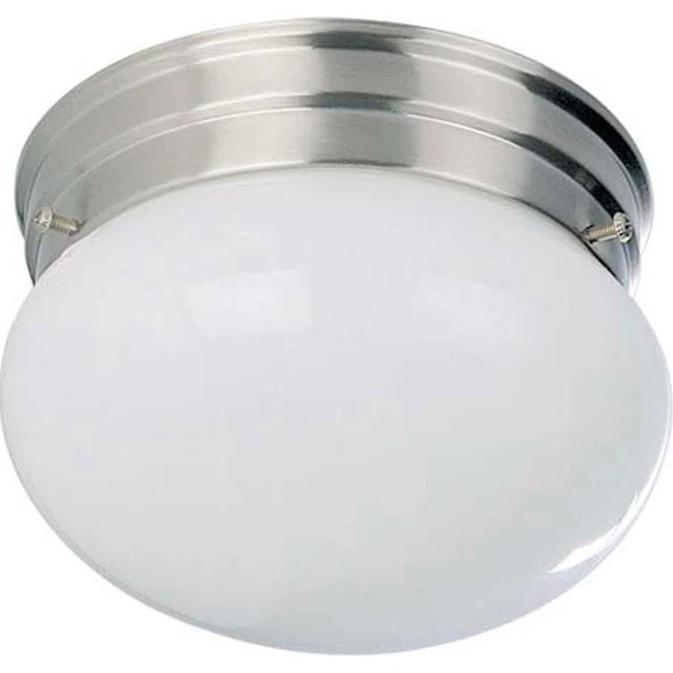 Winston Porter Fuhrmann Glass Flush Mount