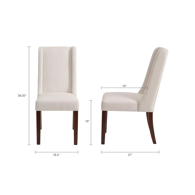 Wildon Home® Praveen Brody Wing Dining Chair (Set Of 2)