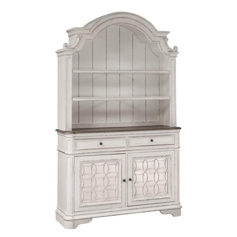 Laurel Foundry Modern Farmhouse® Colchester 56'' Sideboard with Bar Hutch